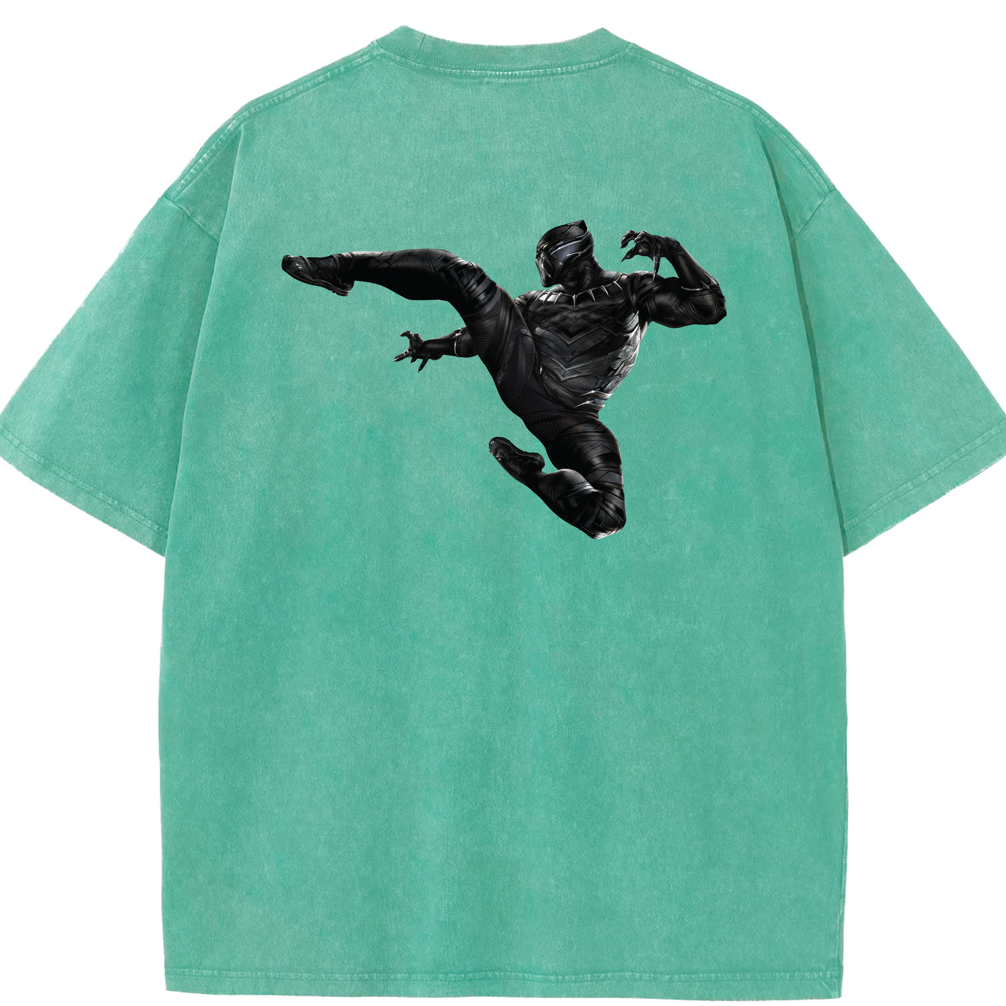 （画像用） アベンジャーズ The Avengers 綿100% ヴィンテージ風 半袖Tシャツ（背面プリント）